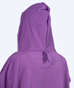 Hot Watery badeponcho til voksne - Microfiber - Lilla