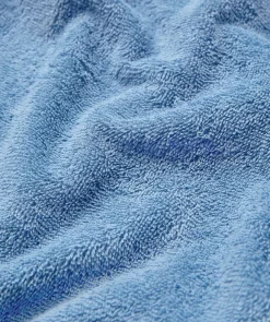 New Watery badeponcho til voksne - Bomuld - Atlantic Blue