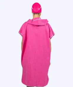 Clearance Watery badeponcho til voksne - Microfiber - Pink
