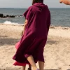 New Watery badeponcho til voksne - Bomuld - Pink