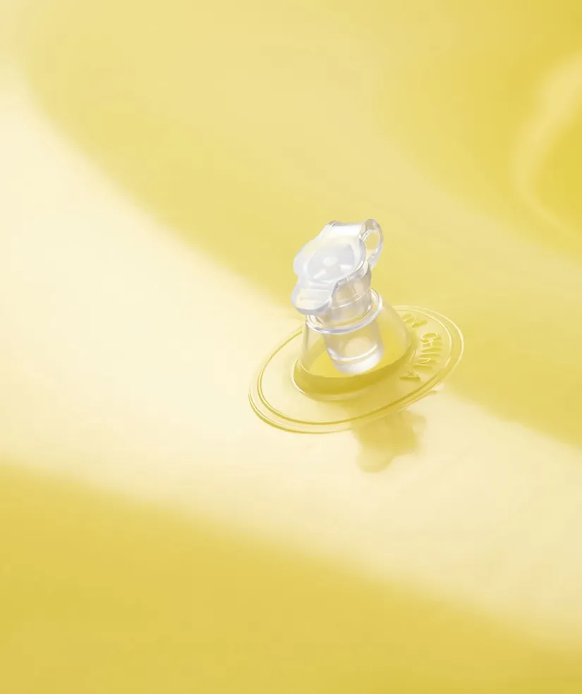 Outlet Watery badering - Pickle - Gul
