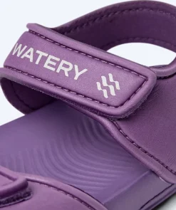 Clearance Watery badesandaler til børn - Moana - Lilla
