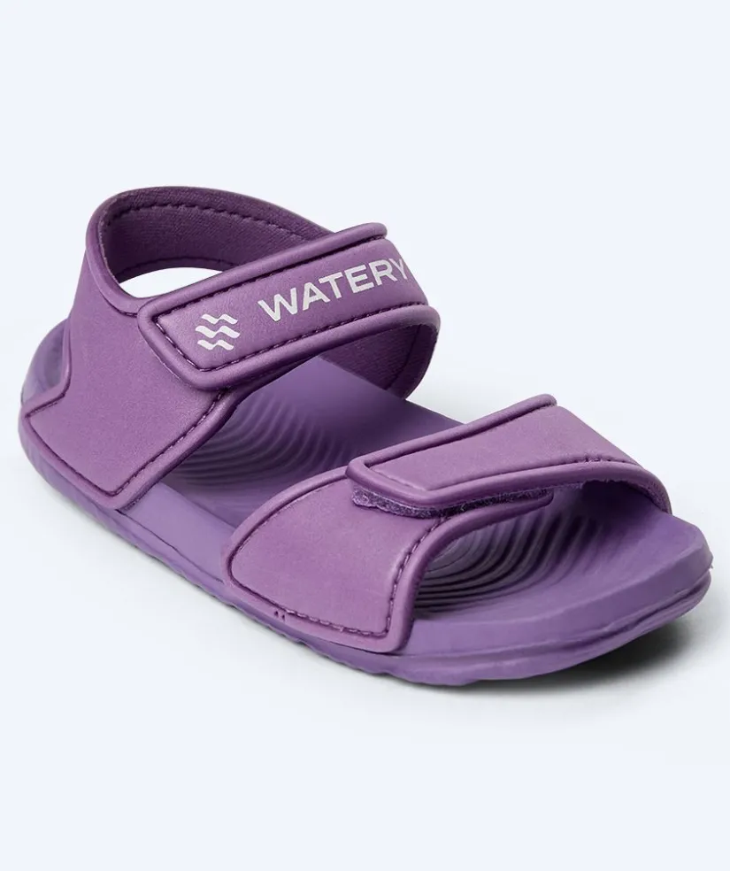 Clearance Watery badesandaler til børn - Moana - Lilla