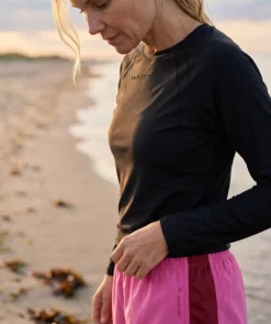 Hot Watery badeshorts til damer - Aiko - Pink/mørkerød
