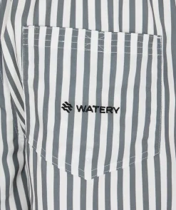 Hot Watery badeshorts til mænd - Lagoon Eco - Hvid/grå