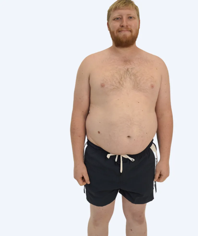 New Watery badeshorts til mænd - Signature Eco - Mørkeblå