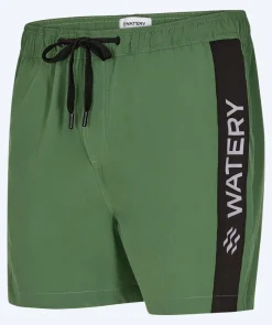 Online Watery badeshorts til mænd - Signature Eco - Dust Green