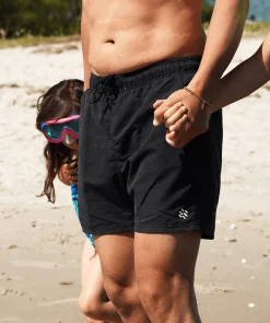 Hot Watery badeshorts til mænd - Waverly - Sort