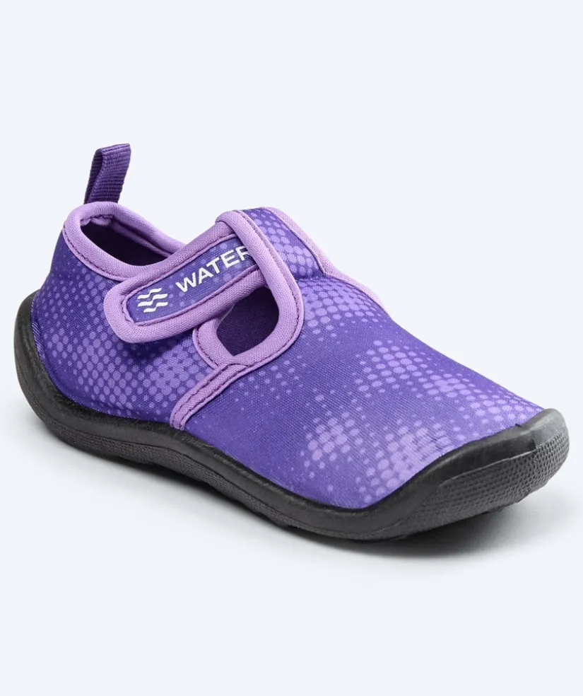 Discount Watery badesko til børn - Dawn - Lilla