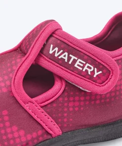 Online Watery badesko til børn - Dawn - Pink