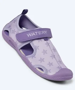 Clearance Watery badesko til børn - Pontoon - Lilla