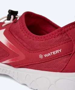 Hot Watery badesko til damer - Goose - Rød