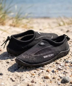 Clearance Watery badesko til voksne - Crab - Sort