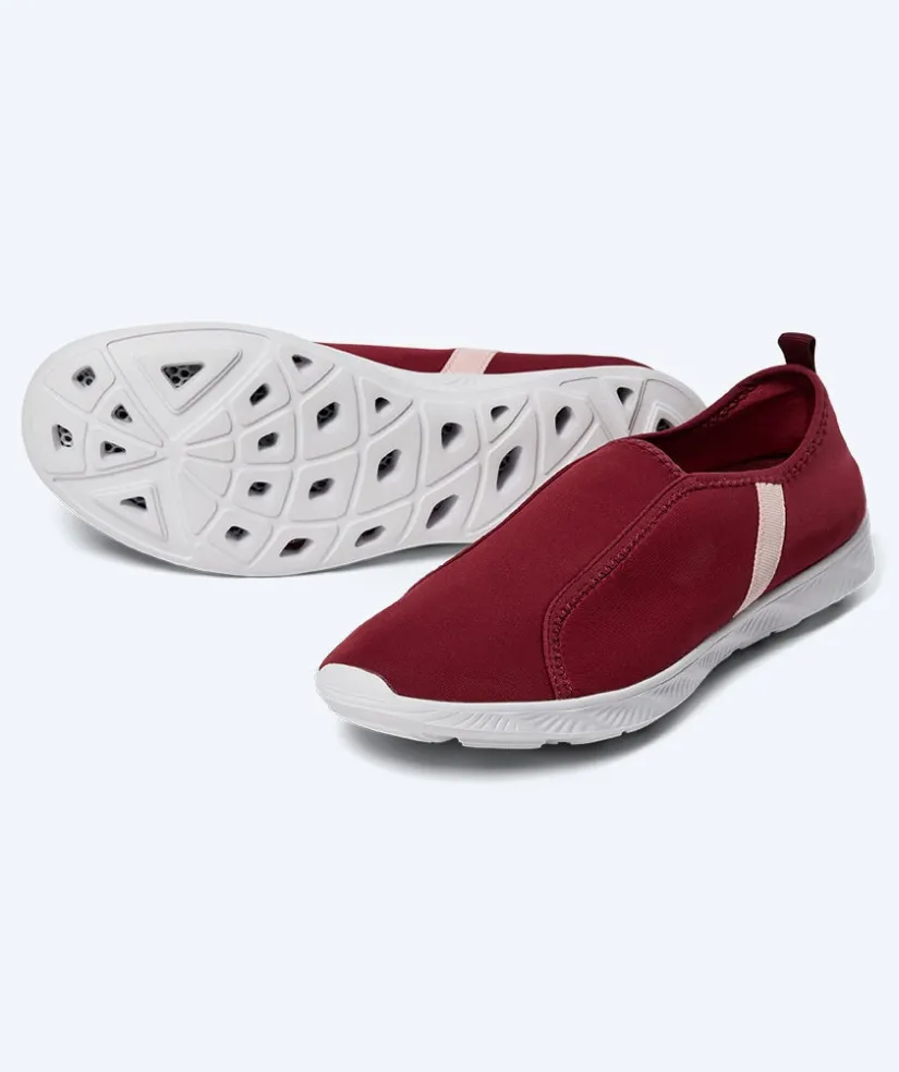 Clearance Watery badesko til voksne - Fletcher - Cabernet