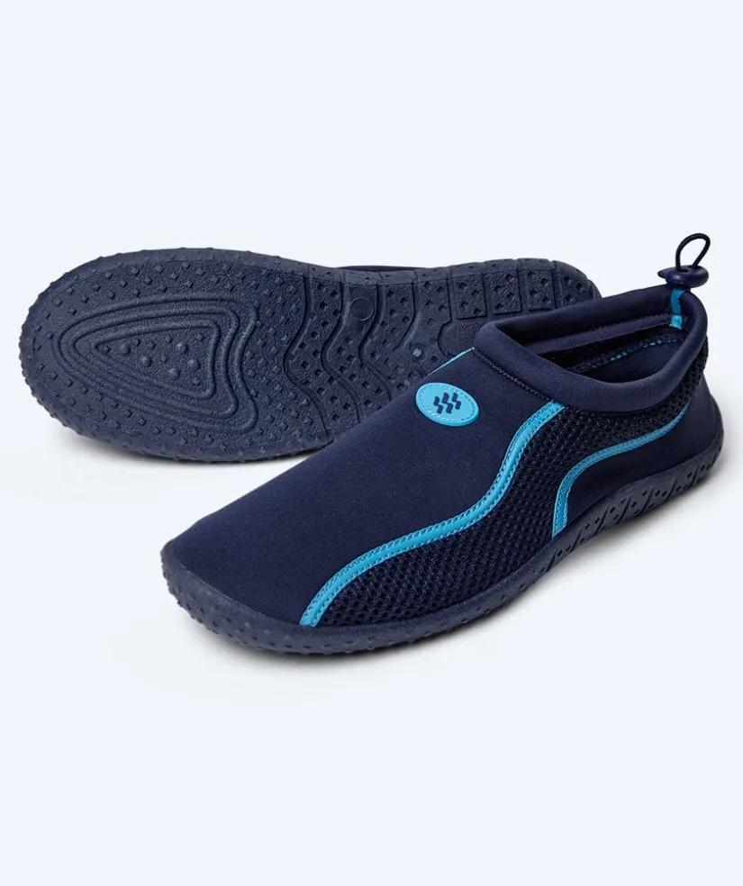 Best Watery badesko til voksne - Spinner - Mørkeblå/blå