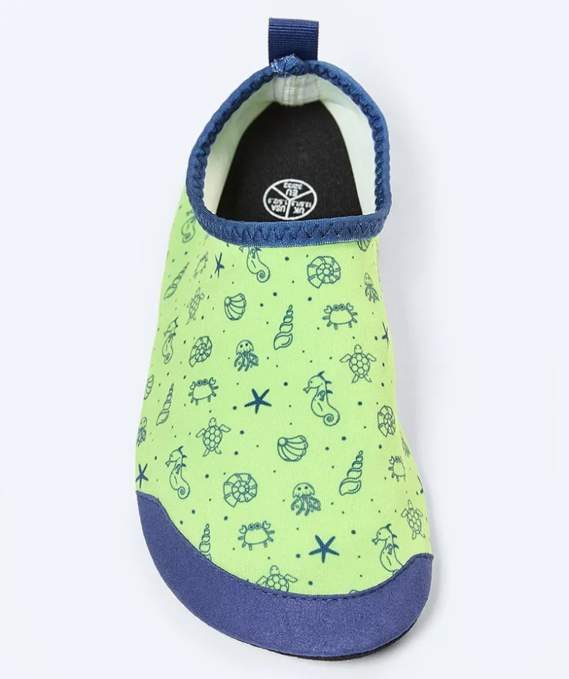 Best Watery badesokker til børn - Seadon - Atlantic Green