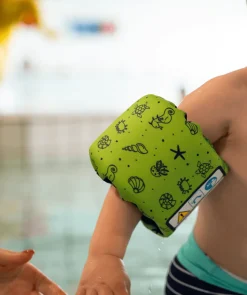 Outlet Watery badevinger til børn - Splashy (11-30kg) - Grøn