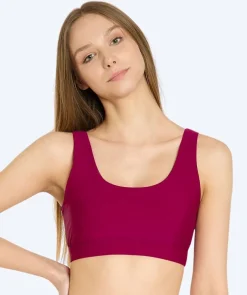 Outlet Watery bikini top til kvinder - Remington - Mørkerød