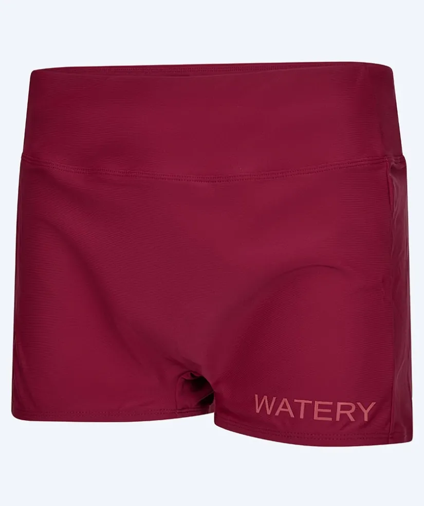 Hot Watery bikini underdel til kvinder - Remington - Mørkerød