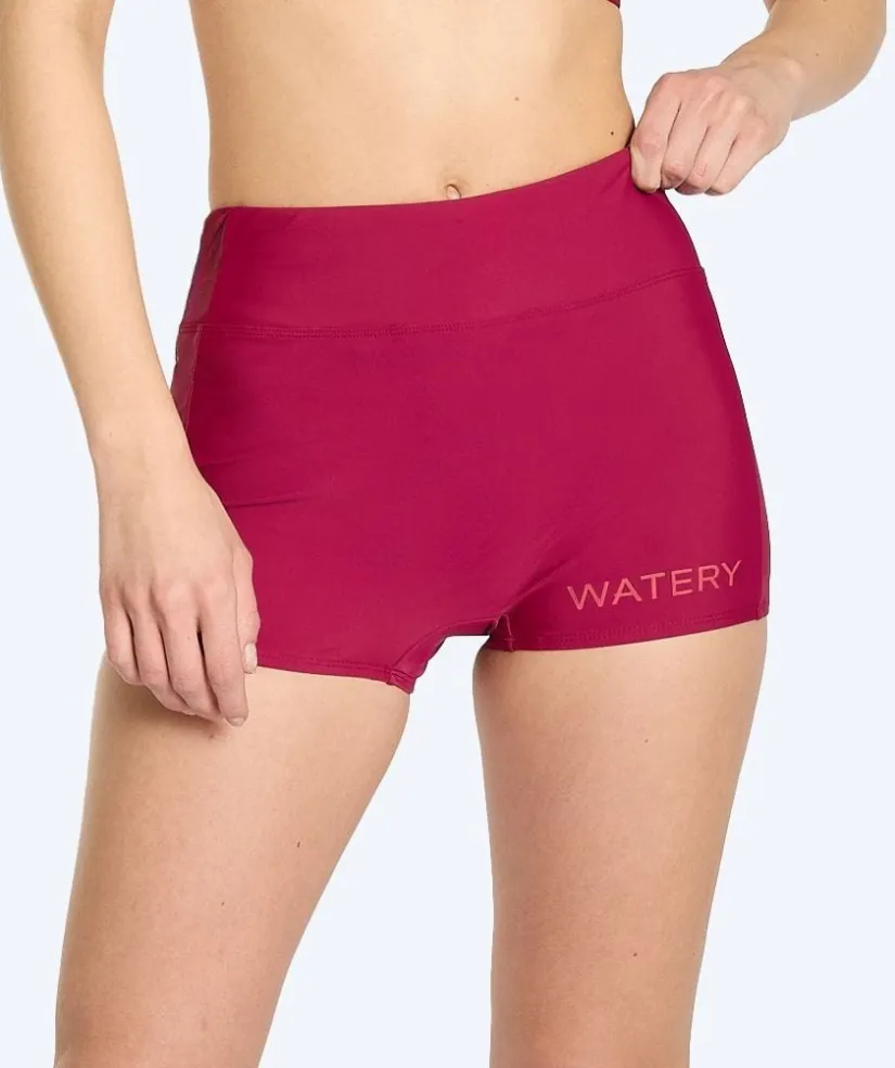 Hot Watery bikini underdel til kvinder - Remington - Mørkerød