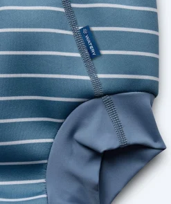 Discount Watery blebadebukser til børn - Neoprene Swim Nappy - Nordic Blue Stripes