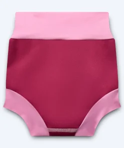Watery blebadebukser til børn - Neoprene Swim Nappy - Atlantic Pink
