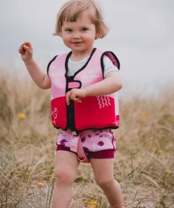 Watery blebadebukser til børn - Neoprene Swim Nappy - Atlantic Pink