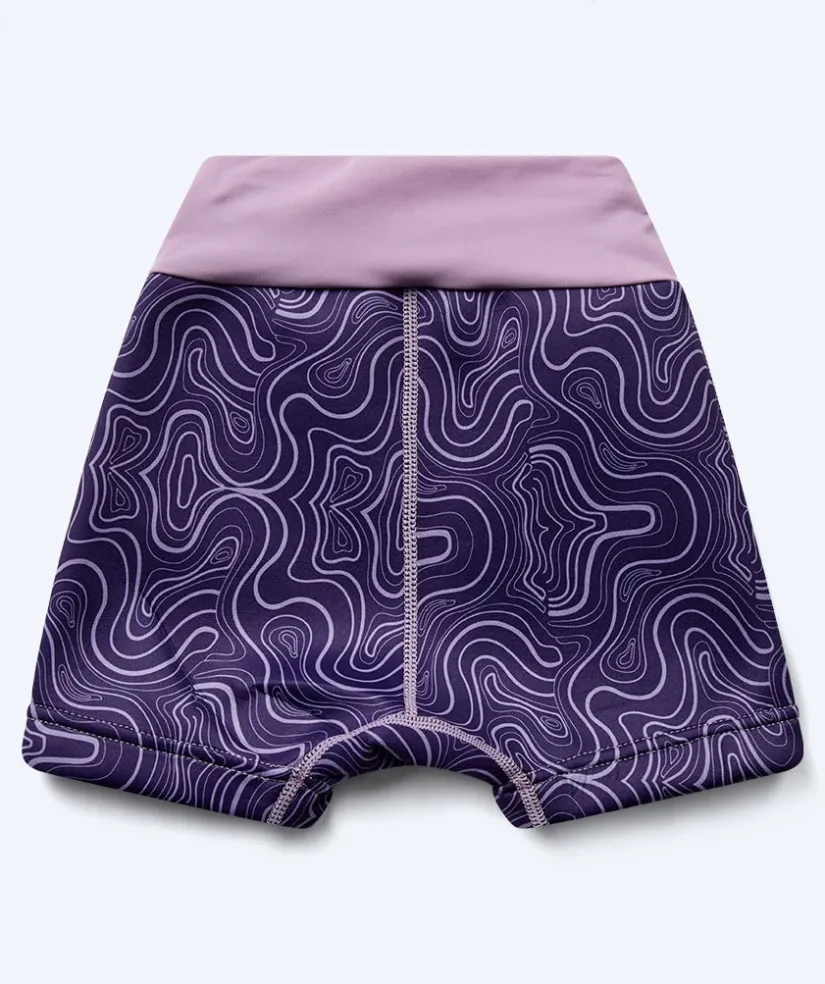 Best Watery blebadebukser til børn - Thetis Youngster - Pink/lilla