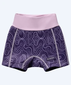 Best Watery blebadebukser til børn - Thetis Youngster - Pink/lilla