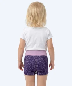 Best Watery blebadebukser til børn - Thetis Youngster - Pink/lilla