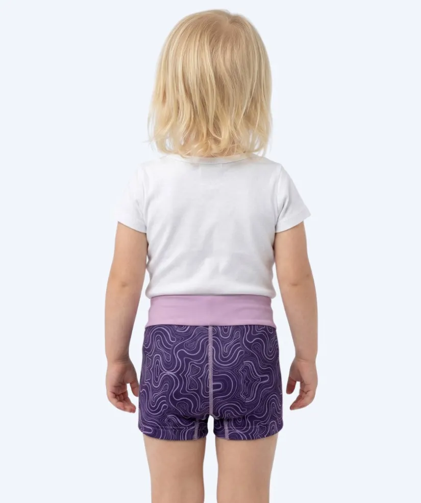 Best Watery blebadebukser til børn - Thetis Youngster - Pink/lilla