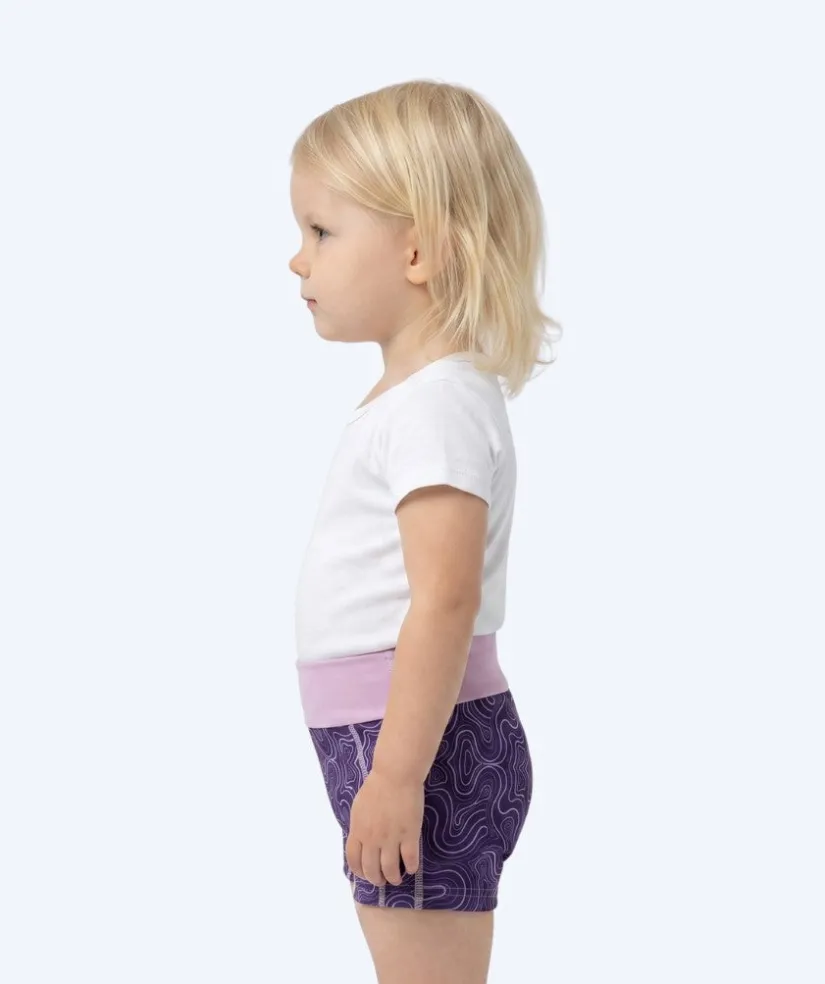 Best Watery blebadebukser til børn - Thetis Youngster - Pink/lilla