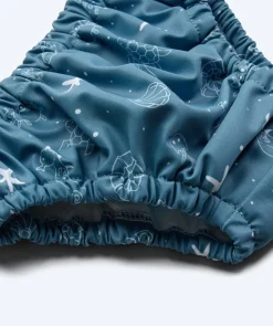 Watery blebadebukser til børn - Foss Lining Nappy - Atlantic Blue