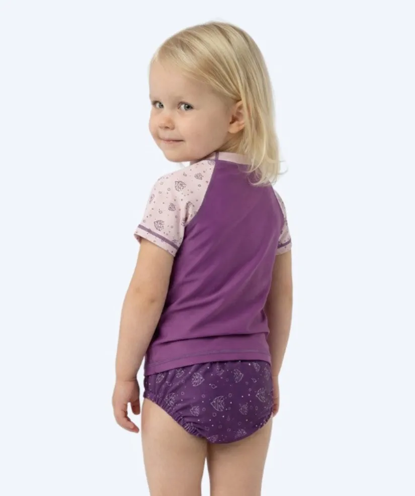 Online Watery blebadebukser til børn - Foss Lining Nappy - Atlantic Purple