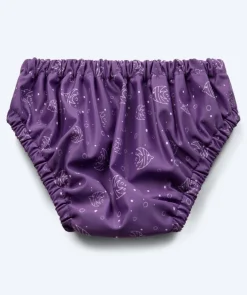 Online Watery blebadebukser til børn - Foss Lining Nappy - Atlantic Purple