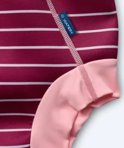 Discount Watery blebadebukser til børn - Neoprene Swim Nappy - Nordic Pink Stripes