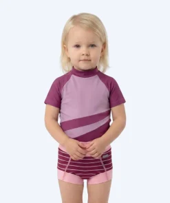 Discount Watery blebadebukser til børn - Neoprene Swim Nappy - Nordic Pink Stripes
