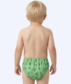 Hot Watery blebadebukser til børn - Foss Lining Nappy - Atlantic Green