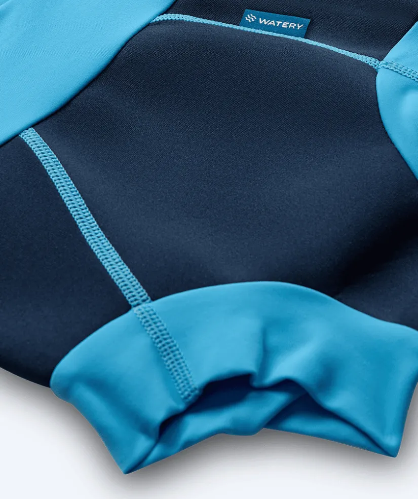Sale Watery blebadebukser til børn - Neoprene Swim Nappy - Atlantic Blue