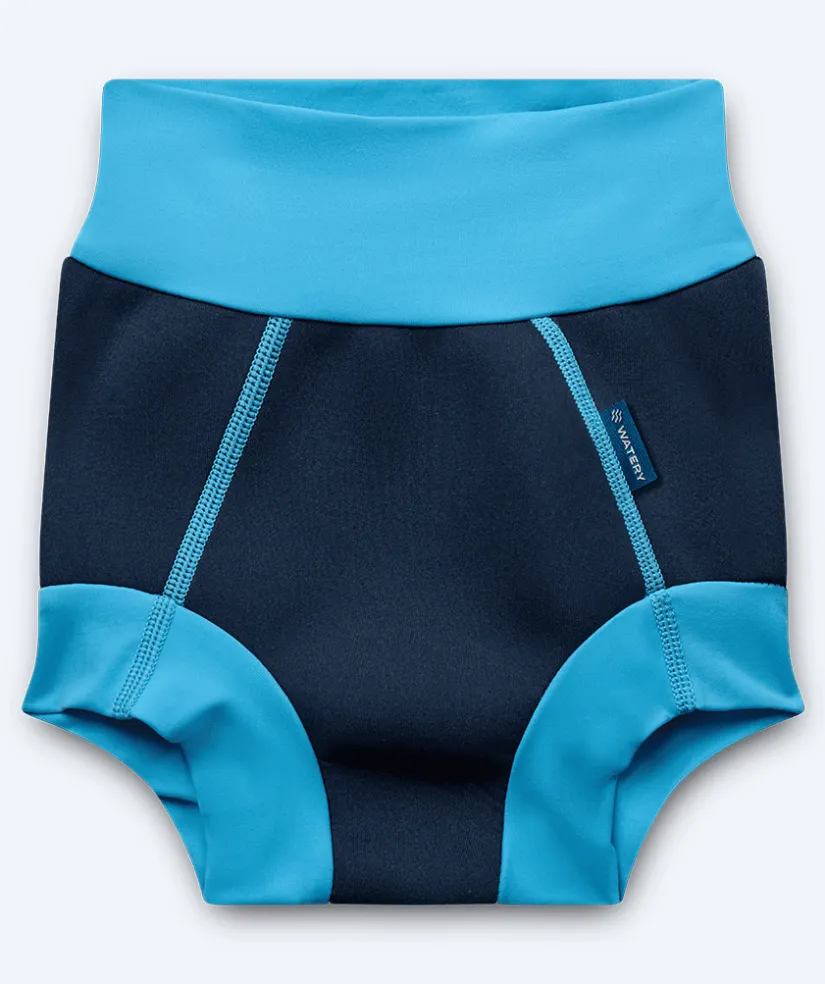 Sale Watery blebadebukser til børn - Neoprene Swim Nappy - Atlantic Blue