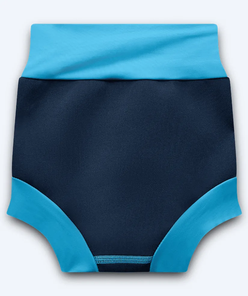 Sale Watery blebadebukser til børn - Neoprene Swim Nappy - Atlantic Blue