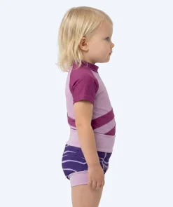 Watery blebadebukser til børn - Neoprene Swim Nappy - Fjord Purple