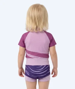 Watery blebadebukser til børn - Neoprene Swim Nappy - Fjord Purple