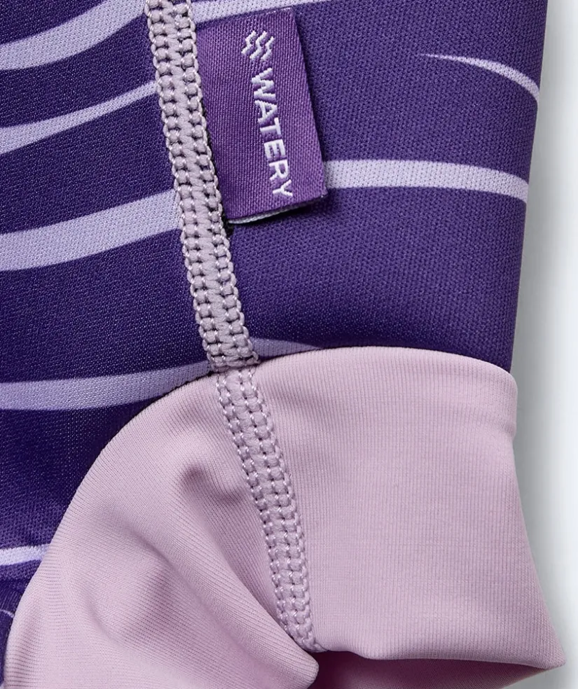 Watery blebadebukser til børn - Neoprene Swim Nappy - Fjord Purple