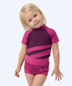 Watery blebadebukser til børn - Neoprene Swim Nappy - Fjord Pink