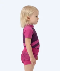 Watery blebadebukser til børn - Neoprene Swim Nappy - Fjord Pink