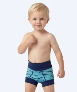 Discount Watery blebadebukser til børn - Neoprene Swim Nappy - Turquoise