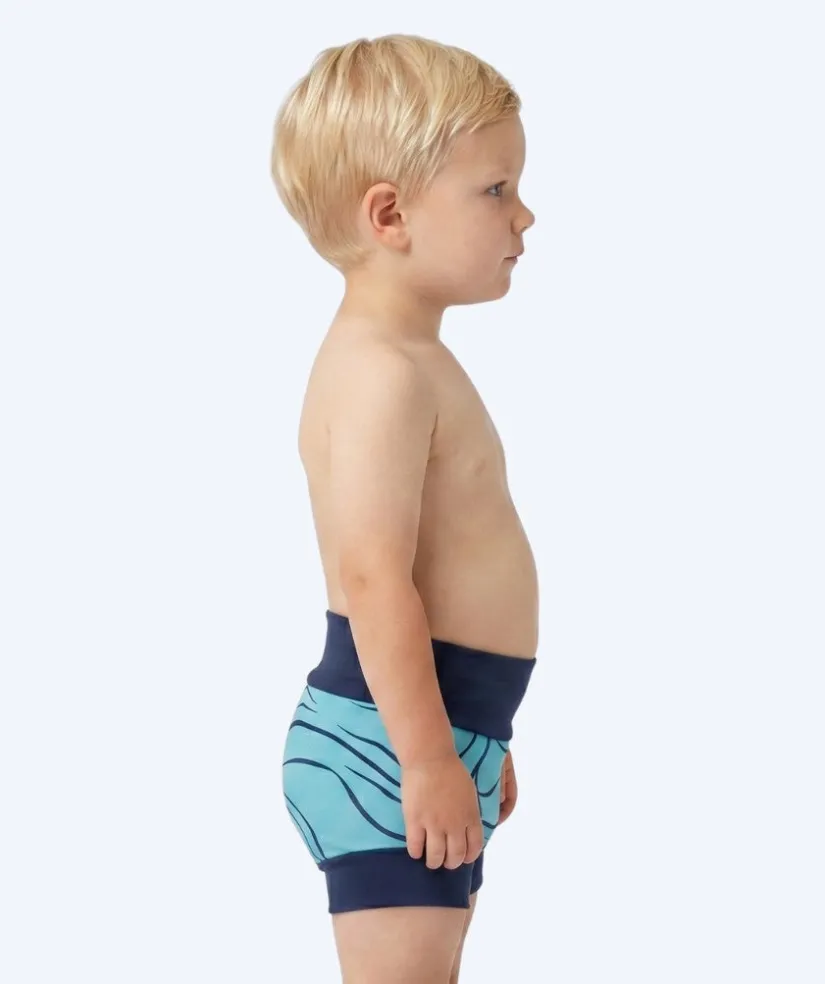 Discount Watery blebadebukser til børn - Neoprene Swim Nappy - Turquoise