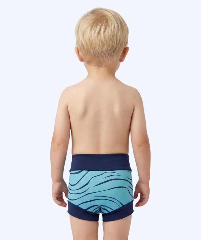 Discount Watery blebadebukser til børn - Neoprene Swim Nappy - Turquoise