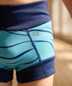 Discount Watery blebadebukser til børn - Neoprene Swim Nappy - Turquoise